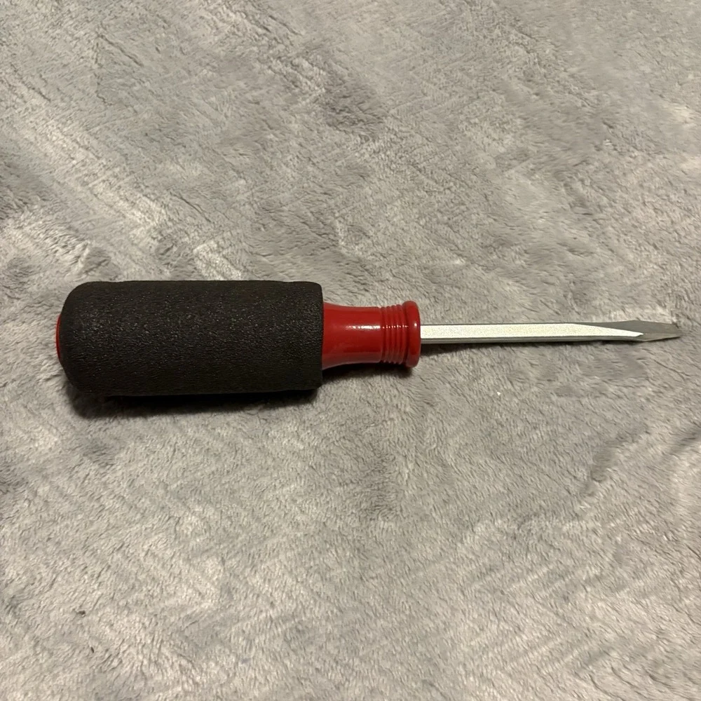 Craftsman Grip N Drive Flat Head Screwdriver Cushion Grip Foam Handle USA